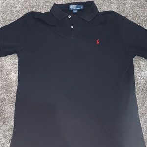 Polo black t shirt